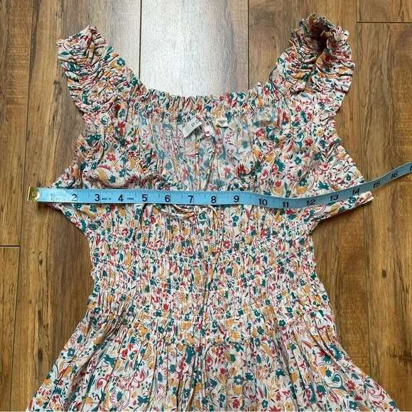 DOEN Emmaretta Dress in Wild Clover Floral Size M - Picture 13 of 13